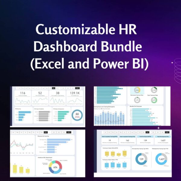 📊 HR Dashboard Power BI Package – Complete HR Analytics Suite