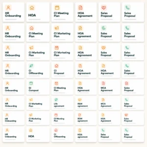 Human Resource Templates and Dashboard